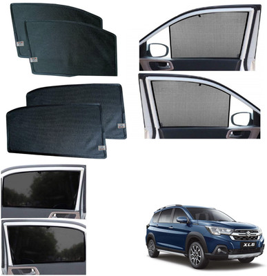 WolkomHome Side Window Sun Shade For Maruti Suzuki XL6(Black)