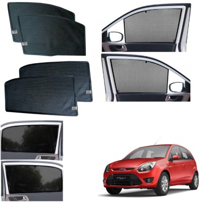 WolkomHome Side Window Sun Shade For Ford Figo(Black)