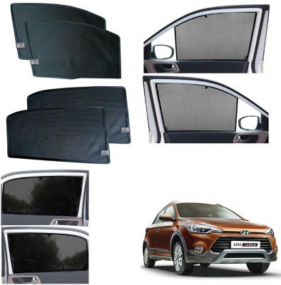 WolkomHome Side Window Sun Shade For Hyundai i20(Black)