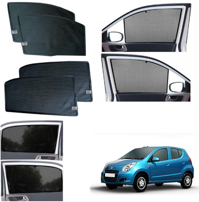 WolkomHome Side Window Sun Shade For Maruti Suzuki A-Star(Black)