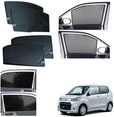 WolkomHome Side Window Sun Shade For Maruti Suzuki WagonR Stingray(Black)
