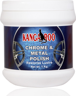 KANGAROO Paste Car Polish for Chrome Accent, Metal Parts, Exterior, Bumper(1 Kg, Pack of 1)