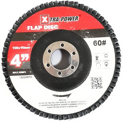 Sauran Xtra Power Flap Disc 100 x 16 mm (Pack of 5) Wood Cutter