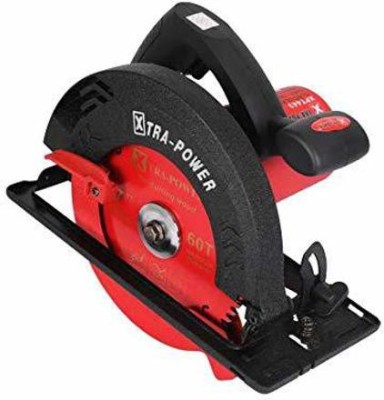 Sauran Xtra Power Circular Saw Machine XPT443 Professional Power Tools (Red and Black) Metal Cutter