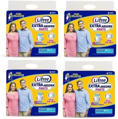 LIFREE ADULT M10X4 Adult Diapers - M(40 Pieces)