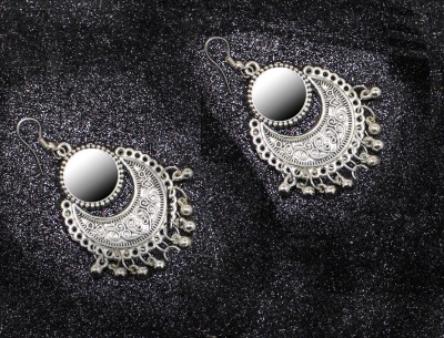 SHAAJ Beautiful Simple & Awesome Earring for Girls and Women best for Daily wear Agate German Silver Drops & Danglers, Tassel Earring, Jhumki Earring, Earring Set