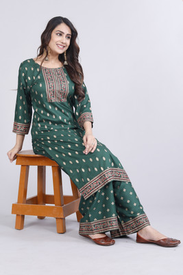 shoecom Women Kurta Palazzo Set