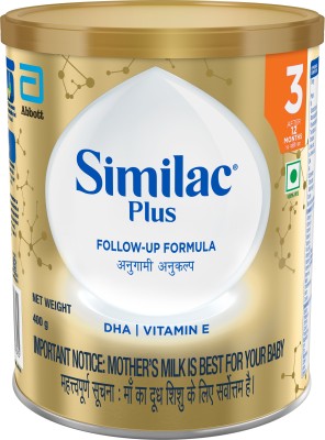 Similac Plus Infant Formula STAGE 3 400GM TIN (Between 12 - 24 months)(400 g, Upto 24 Months)
