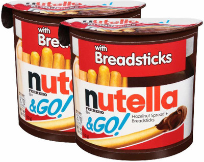 nutella & Go with Breadsticks Cream Filled Biscuit(2 x 52 g)