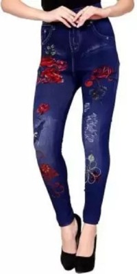 Westoin Jegging For Girls(Blue, Pack of 1)