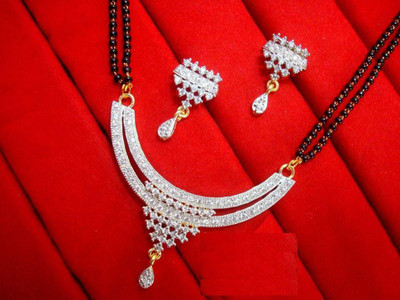 Bhagya Lakshmi Alloy Gold-plated Multicolor Jewellery Set(Pack of 1)