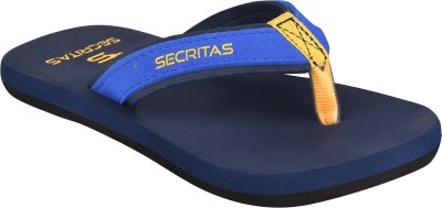 SECRITAS Boys Slip On Slipper Flip Flop(Blue , 7 - 8 Years)