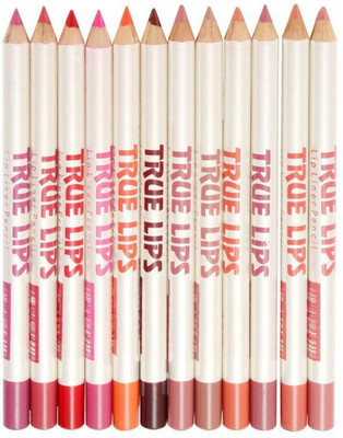 Herrlich Lip liner Pencil Make Up Soft Non-dizzy Texture(MULTICOLORED)