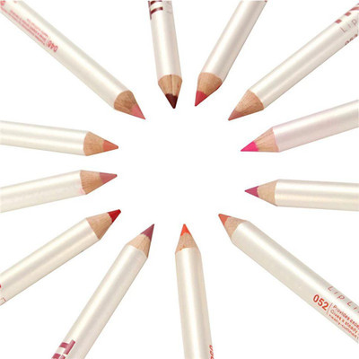 Herrlich HD Ture Matte Lip liner Pencil Make Up Soft Non-dizzy Texture(MULTICOLORED)