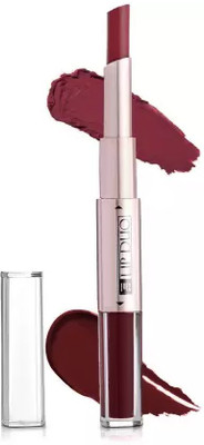 GFSU 2 In 1 Liquid &Lipstick(DARK MAROON, 12 ml)