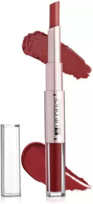 GFSU 2 In 1 Liquid Lipstick & Crayon Lipstick(MAROON, 12 ml)