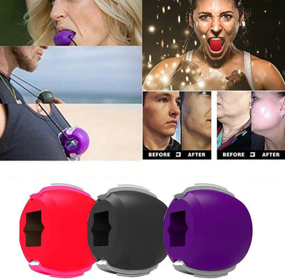 AKSHARAHANT Jawline Exerciser Tool, Double Chin Reducer Face Fat Reducer Jaw Exerciser jawline Shaper Slim And Tone Your Face & Neck Jaw Liner Tools(Multicolor) Massager(Multicolor)