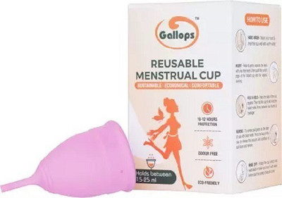 Maruti Enterprise Large Reusable Menstrual Cup(Pack of 2)