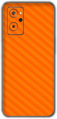 Orgic India Realme 9i Mobile Skin(Carbon Orange)