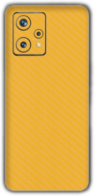 Orgic India Realme 9 Pro Mobile Skin(Carbon Yellow)