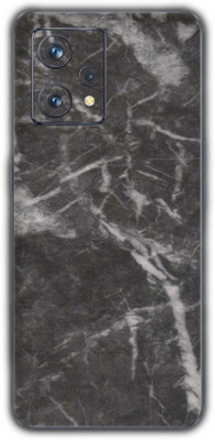Orgic India Realme 9 Pro Mobile Skin(Black Marble)