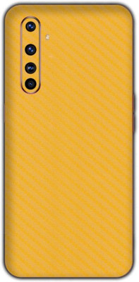 Orgic India Realme X50 Pro Mobile Skin(Carbon Yellow)