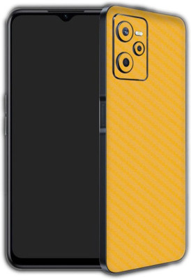 Orgic India Realme C35 Mobile Skin(Carbon Yellow)