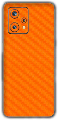 Orgic India Realme 9 Pro Mobile Skin(Carbon Orange)