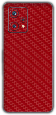 Orgic India Realme 9 Pro Mobile Skin(Carbon Red)