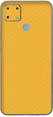 Orgic India Realme C25 Mobile Skin(Carbon Yellow)