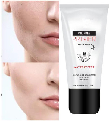 Latixmat NEW TRANSPARENT OIL FREE GEL WATER PROOF PRIMER Primer  - 30 ml(TRANSPARENT)