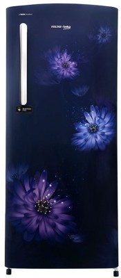 Voltas Beko 220 L Direct Cool Single Door 3 Star Refrigerator(Dahlia Blue, RDC240CDBEX)