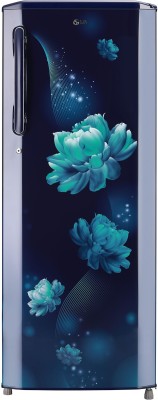 LG 270 L Direct Cool Single Door 4 Star Refrigerator(Blue Charm, GL-B281BBCY)