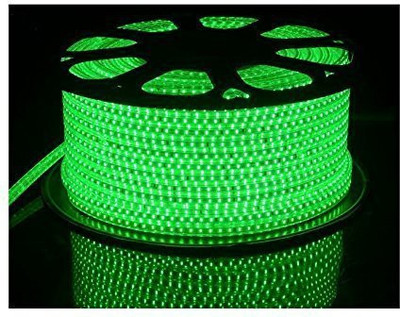 SPARKOLITE 1440 LEDs 20 m Green Steady Strip Rice Lights(Pack of 1)