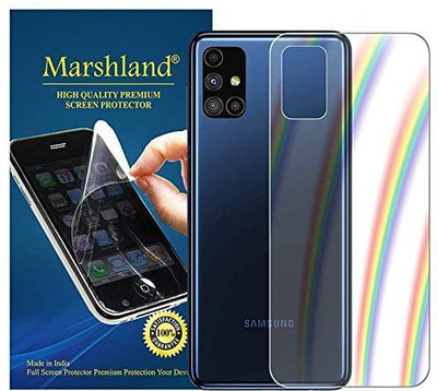 MARSHLAND Back Screen Guard for Samsung Galaxy M51, Rainbow Effect(Pack of 1)