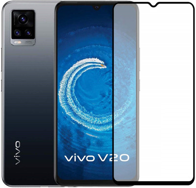 Blue Labs Edge To Edge Tempered Glass for Vivo V20, Vivo V20 SE(Pack of 1)