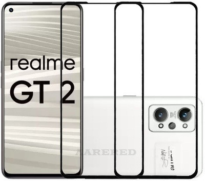 AARERED Edge To Edge Tempered Glass for Realme GT 2(Pack of 2)