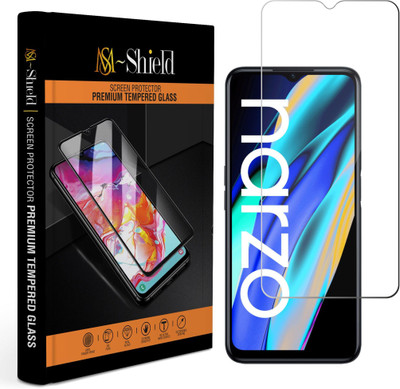 MS-Shield Edge To Edge Tempered Glass for Realme Narzo 50A Prime(Pack of 1)