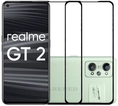 AARERED Edge To Edge Tempered Glass for Realme GT 2(Pack of 2)
