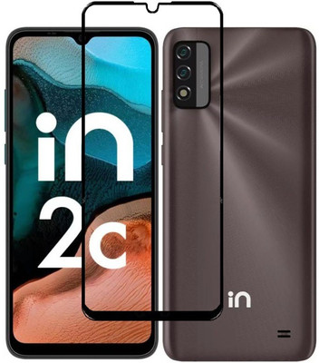 Caseline Edge To Edge Tempered Glass for Micromax IN 2C(Pack of 1)