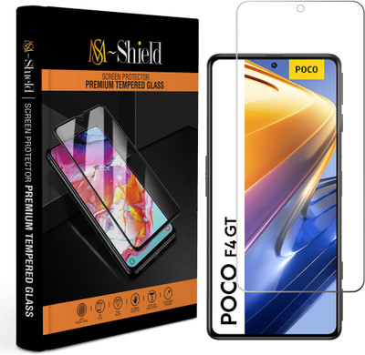 MS-Shield Edge To Edge Tempered Glass for Poco F4 GT(Pack of 1)