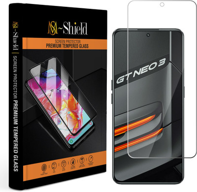 MS-Shield Edge To Edge Tempered Glass for Realme GT Neo3(Pack of 1)