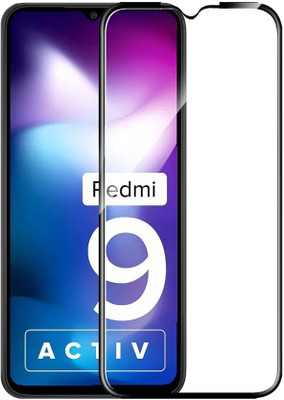 Blue Labs Edge To Edge Tempered Glass for Redmi 9 Activ, Redmi 9 Active(Pack of 1)