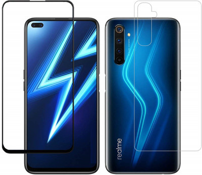 ELEF Front and Back Tempered Glass for Realme 6 pro(Pack of 2)