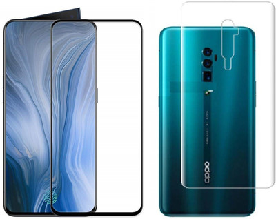 ELEF Front and Back Tempered Glass for Oppo Reno 10(Pack of 2)