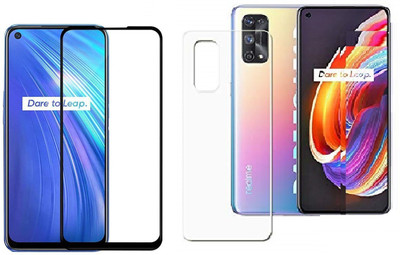 ELEF Front and Back Tempered Glass for Realme X7(Pack of 2)