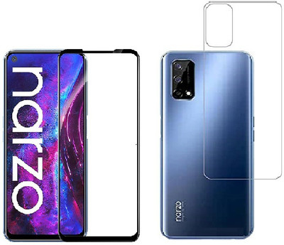ELEF Front and Back Tempered Glass for Realme Narzo 30 pro 5G(Pack of 2)