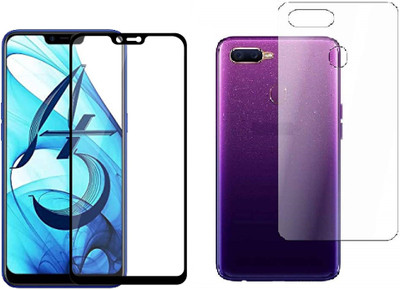 ELEF Front and Back Tempered Glass for Oppo A5(Pack of 2)
