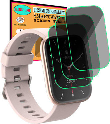 hirdesh Screen Guard for Tagg Verve Max SMARTWATCH(Pack of 3)