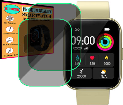 hirdesh Screen Guard for Tagg Verve Max SMARTWATCH(Pack of 2)